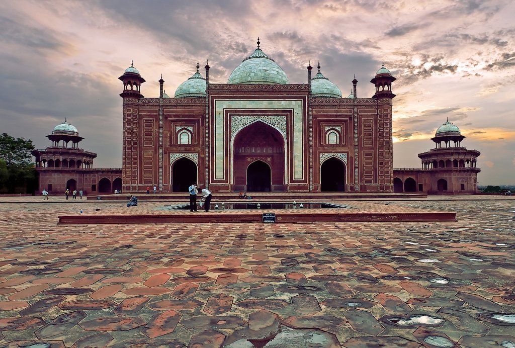 Taj Mahal Mosque in Agra - India